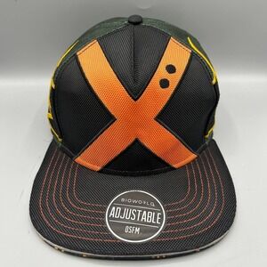 My Hero Academia Katsuki Bakugo Hat Youth Black Bioworld Snap Back Cap